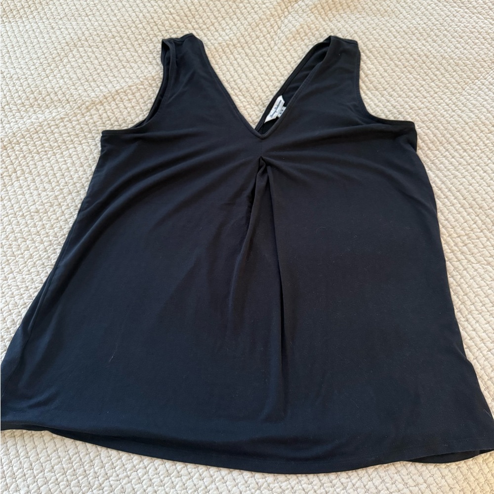 Black Sleeveless Women's Top